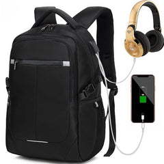 Toby | Stylischer Rucksack in Schwarz