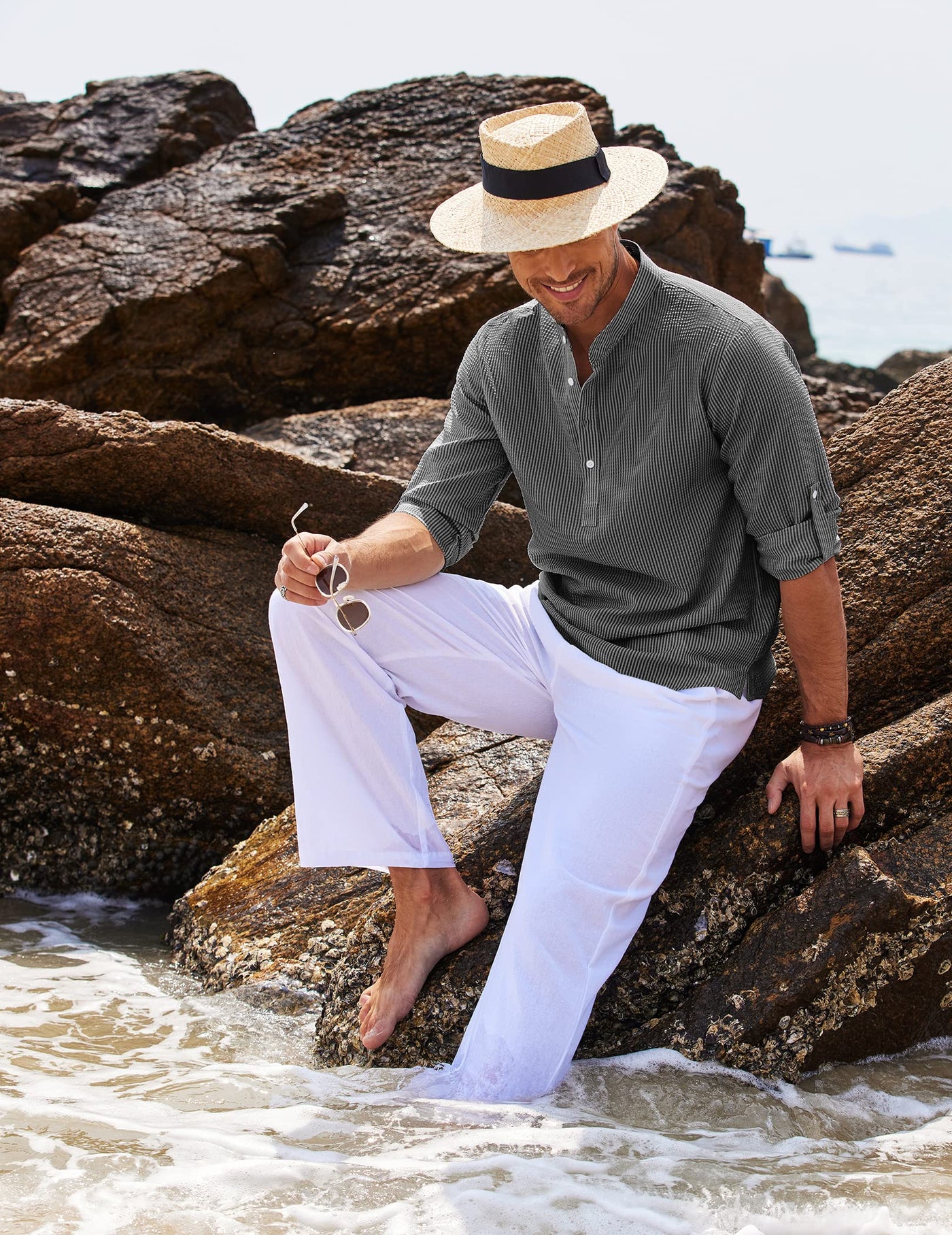 Vincent - Das Ultra Comfort Casual Langarmshirt