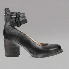 Clarine | Handgefertigte Premium-Stiefeletten für stilvolle Tage in Schwarz