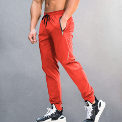 Amir - Komfortable Herren Sporthose in Rot