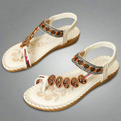Trewhild | Bequeme Orthopädische Sandalen in Off-White