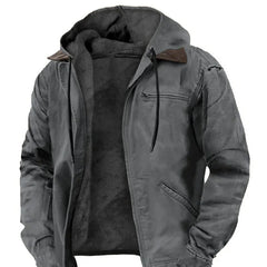 Wilhelm - Elegante Jacke für Herbst und Winter in Grau