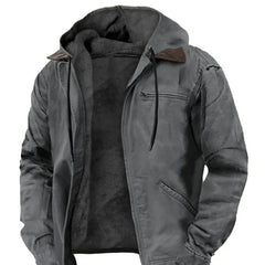 Wilhelm™ - Elegante Jacke für den Herbst und Winter. in Grau