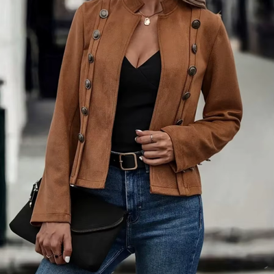 Damen Jahrgang Übergangsjacke | Elegante