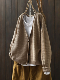 Amore | Strickcardigan in Braun