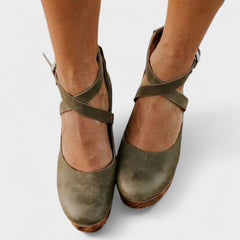 Quinn | Orthopädisch Gepolstert Sandalen in Grün