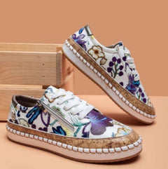 Santorini Flower Schuhe - #1 Trend der Saison in blau