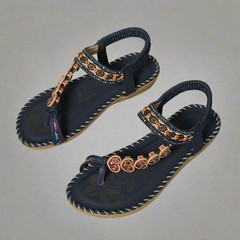 Trewhild | Bequeme Orthopädische Sandalen in Marineblau