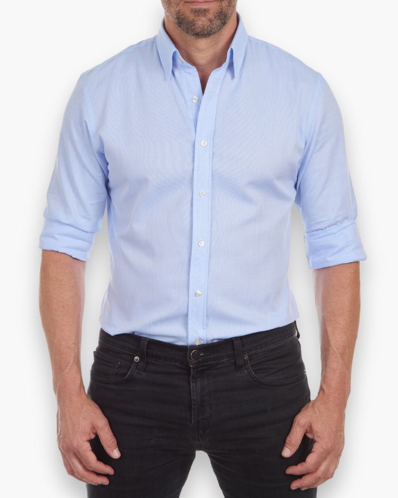 Herren Modisches Zip Fit Hemd | Sportlich Elegant
