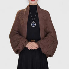 Mila | Modischer Cardigan für stilvolle Outfits in Braun