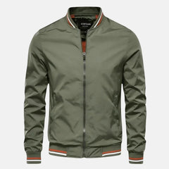 Hansen | Herren Winddichte Komfort Jacke – Windbreaker Herren Komfort in Grün