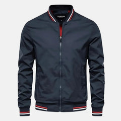 Hansen | Herren Winddichte Komfort Jacke – Windbreaker Herren Komfort in Marinelau