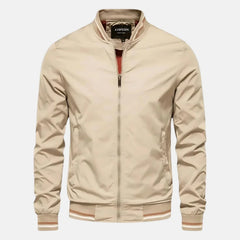 Hansen | Herren Winddichte Komfort Jacke – Windbreaker Herren Komfort in Beige