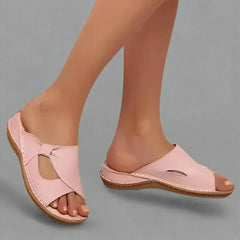 Yvonne | Orthopädische Sandalen aus Premiumleder in Rosa