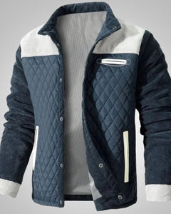 Niklas | Herren Warm Gesteppte Jacke in Grau