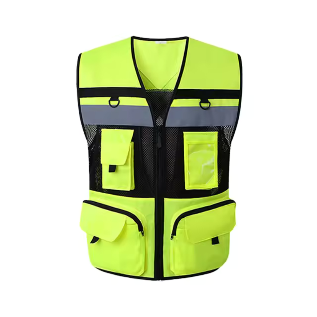 Jethro - Reflektierende Weste - Multi-Taschen-Stil