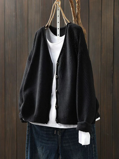 Amore | Strickcardigan in Schwarz
