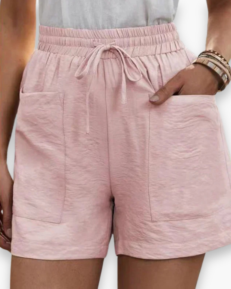 Damen Bequeme Freizeit Shorts | Mit Taschen