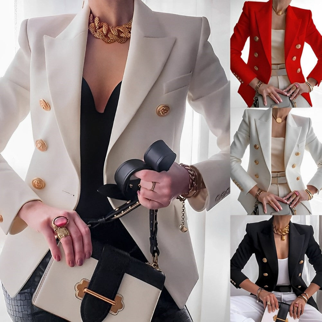 ANTJE™ | BLAZER MIT STRUKTURIERTER SCHULTER