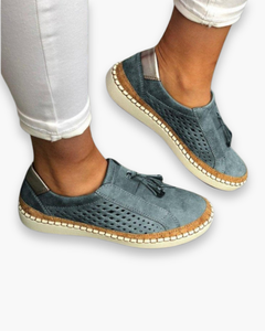 Damen Bequeme Atmungsaktive Hausschuhe | Komfortabel in Blau