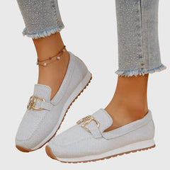 Keira | Leicht Orthopädisch Loafer in Weiß