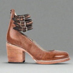 Clarine | Handgefertigte Premium-Stiefeletten für stilvolle Tage in Dunkelbraun