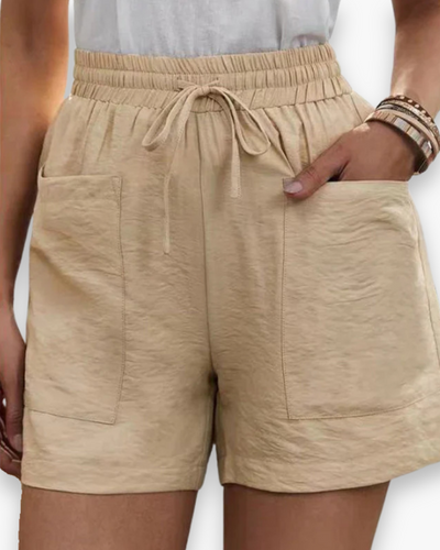 Damen Bequeme Freizeit Shorts | Mit Taschen