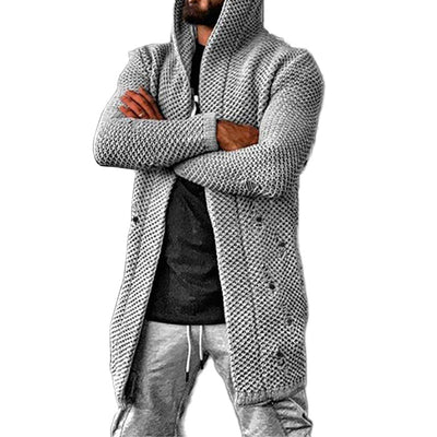 Strickjacke mit Kapuze für Männer