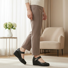 Sanna | Stilvolle Schuhe mit mittelhohem Absatz in Schwarz