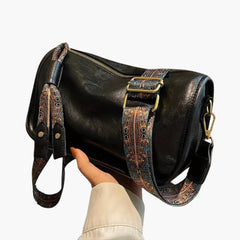 Crossbody Umhängetasche - Stilvolle Schultertasche für Damen in Schwarz