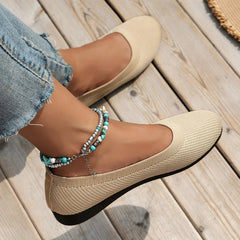 Nariko | Atmungsaktive Schuhe in Beige
