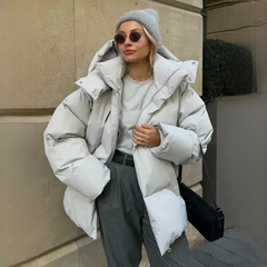 Marzia - Stilvolle und angenehme Jacke in Hellgrau