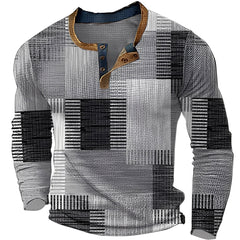 Nico - Komfortabler Herrenpullover in Grau