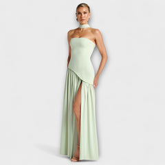 Ada - Elegantes Maxikleid in Mint