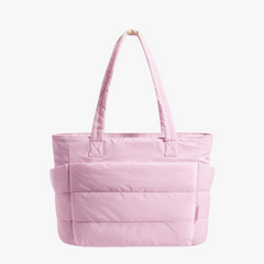 Shelly | Stilvoller Puff-Rucksack in Rosa