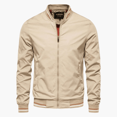 Strukturierte Jacke für Herren in Khaki