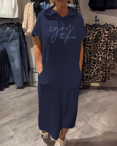Catalina | Bequemes Hoodie-Kleid