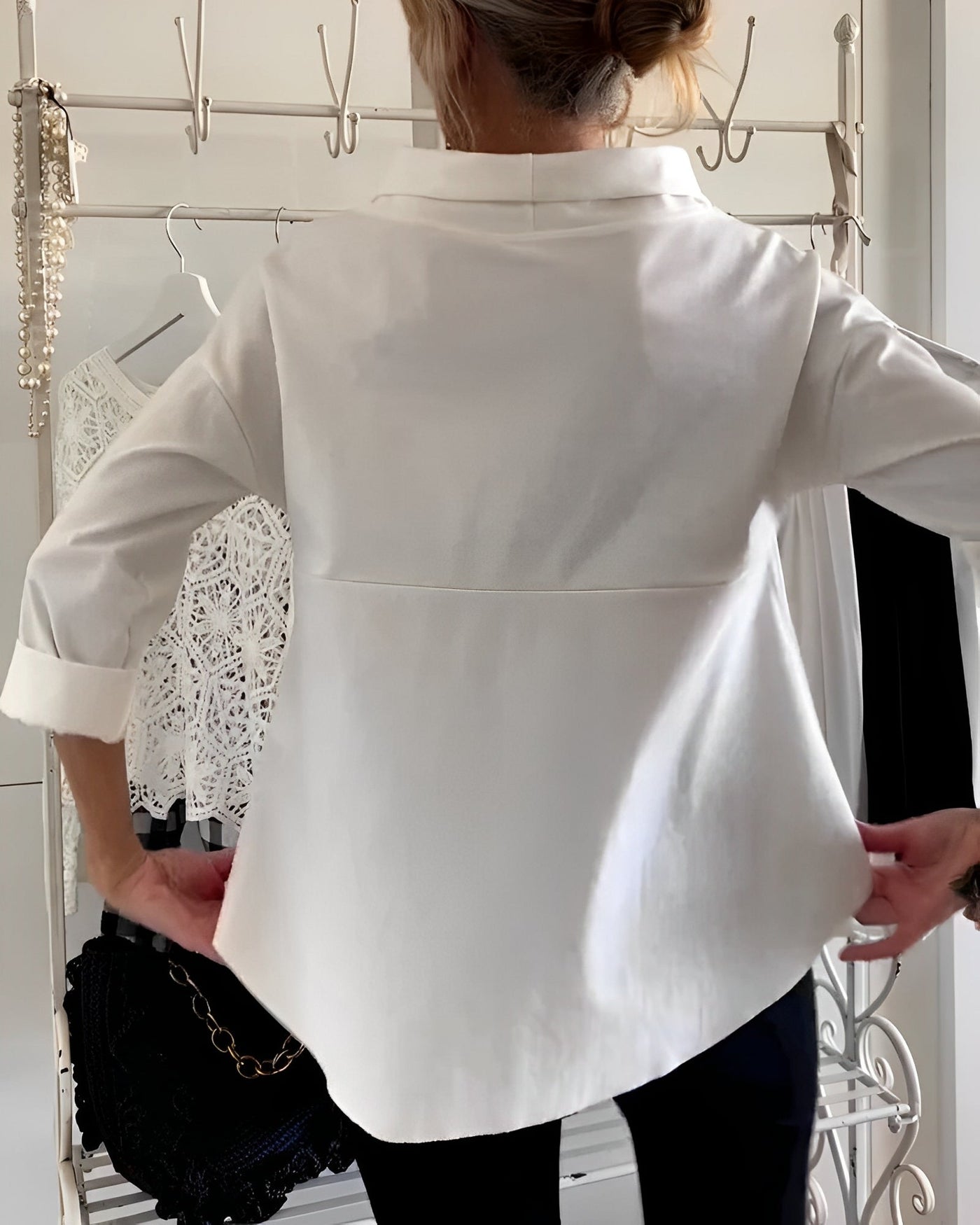 Orinda - Elegantes Damen-Top mit halbem Rollkragen