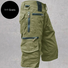 Nariko | Cargo-Shorts in Grün