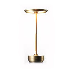 GlowTap - LED-Tischlampe in Gold