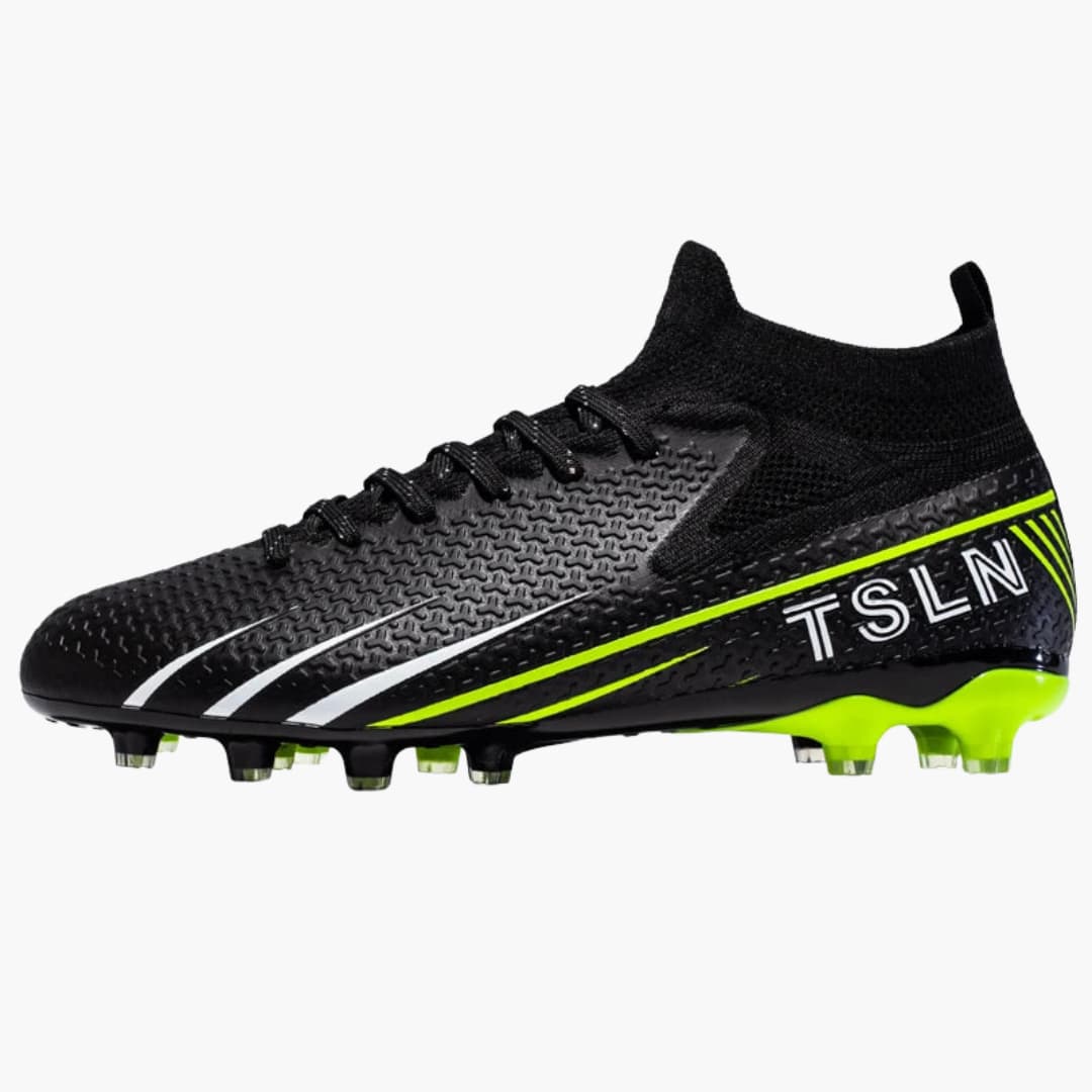 Herren Fußballschuhe mit Schnürverschluss und strukturierter Oberfläche