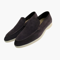Wildleder Loafers für Herren in Dunkelgrau