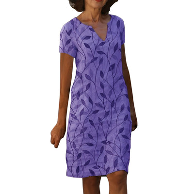 Kendal - Midi-Kleid mit V-Ausschnitt für Damen