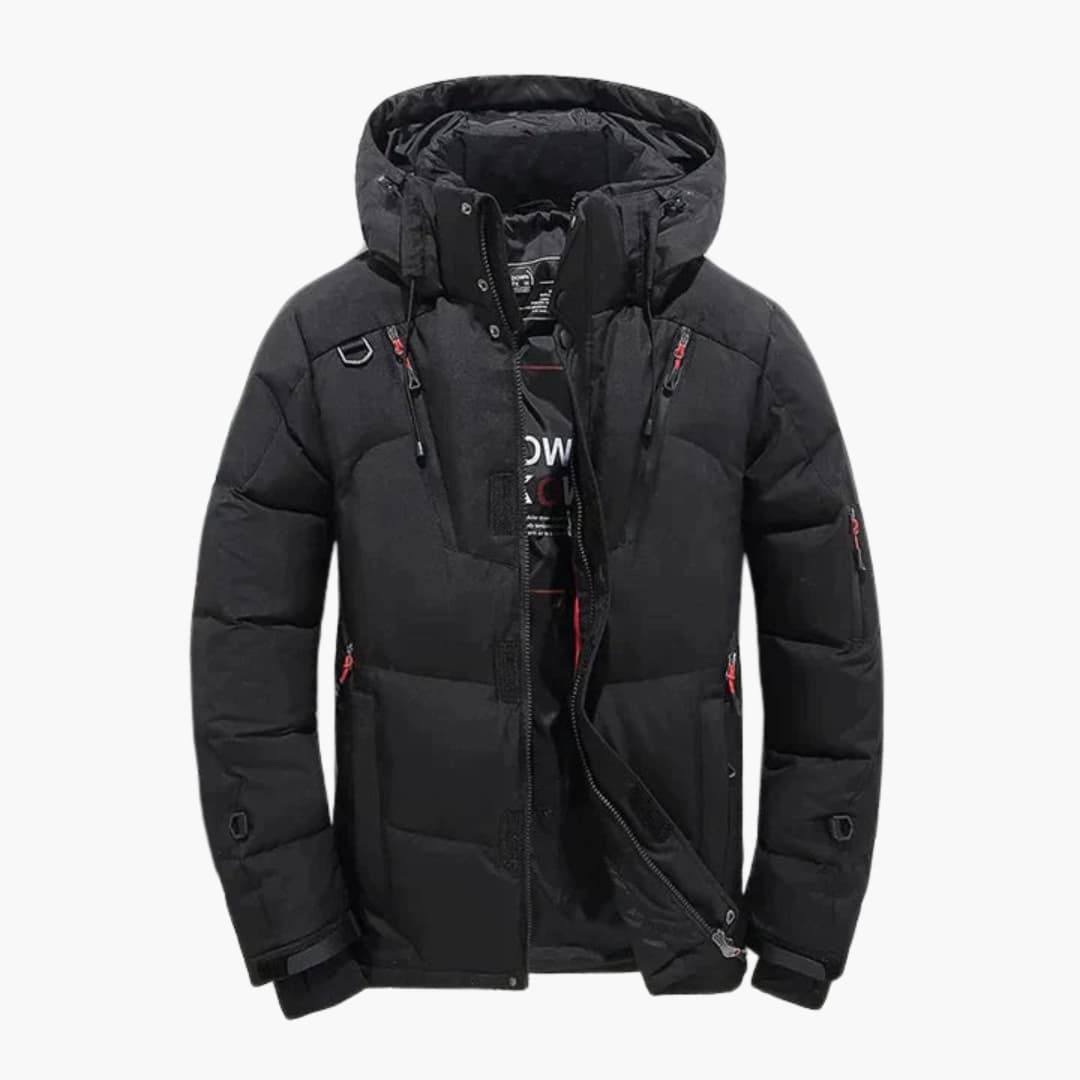 Gesteppt Daunenjacke für Herren