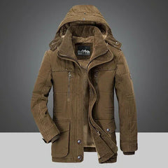 Magnus – Die ultimative Winterjacke für Herren, die Stil & Wärme vereint in Braun