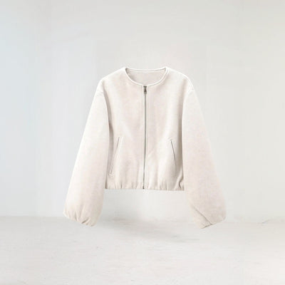 Damen Langarm Übergangsjacke | Gekürzte Passform