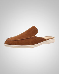 Lukas | Herren Klassiker Fersenfreie Slipper in Braun