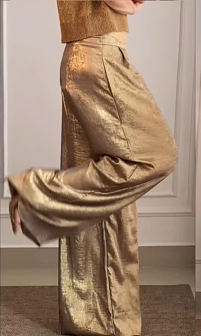 Felicia - Elegantes Oberteil und Hose - Lässiger Schick