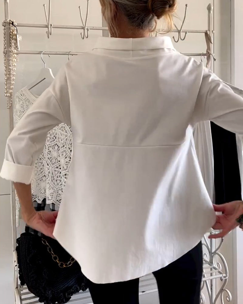 Amyra - Damen Elegantes Oberteil