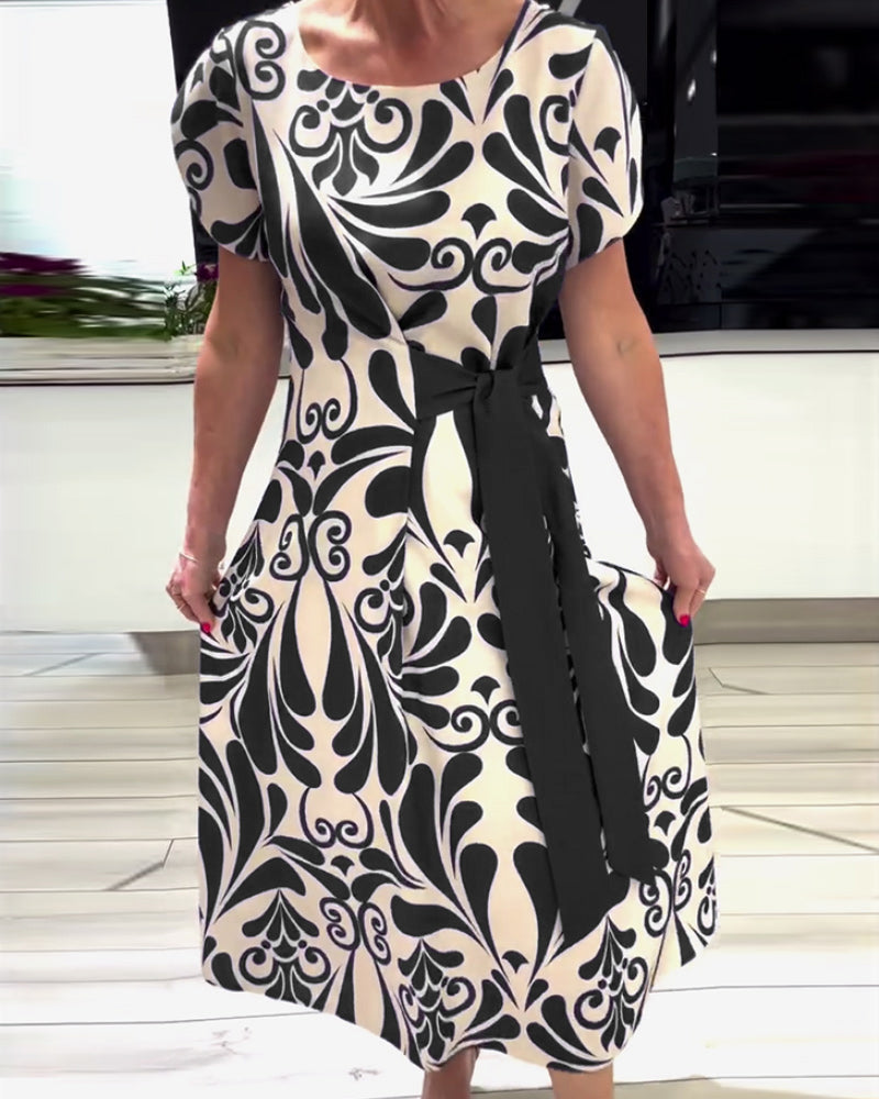 Prag Kleid mit verstellbarem Band
